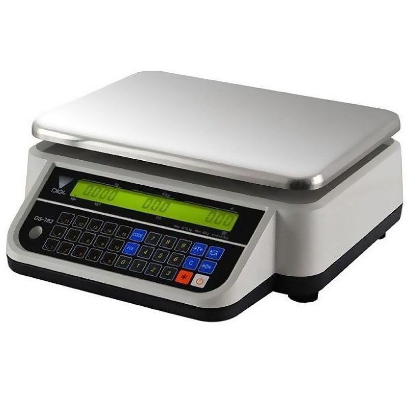 DIGI DS-782 B - Ζυγαριά λιανικής χωρίς εκτυπωτή (15kg)