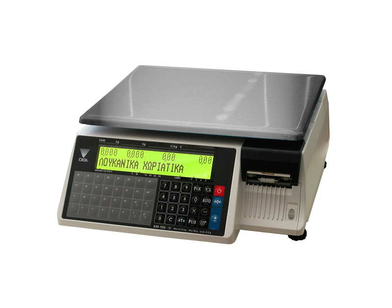 DIGI SM-100BCS PLUS - Ζυγαριά λιανικής με ετικέτα (15kg)