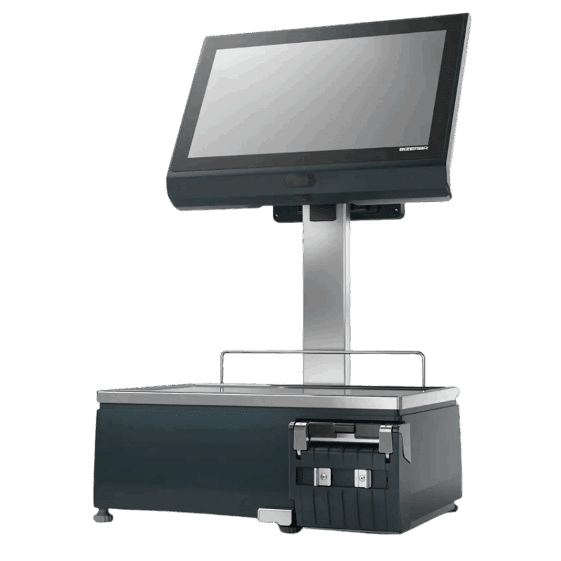 Bizerba XC II 800 Pro - Ζυγιστικό σύστημα Η/Υ με εκτυπωτή